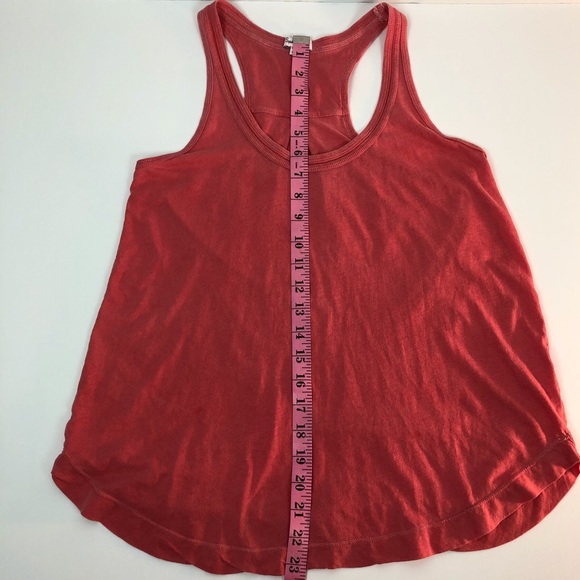 Splendid Coral or White color Racerback Tank Sz Sm - Picture 7 of 8
